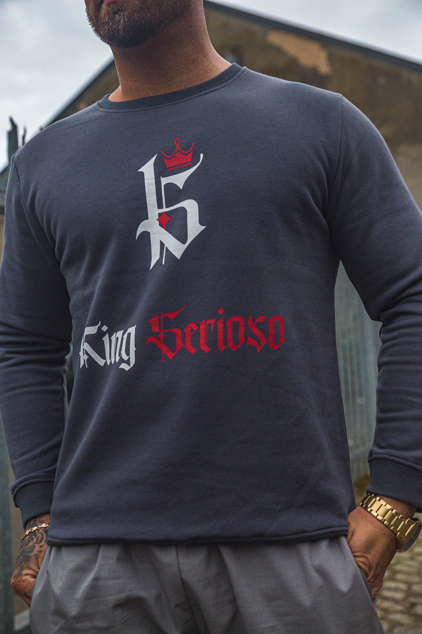 King Serioso KS Contrast Sweatshirt